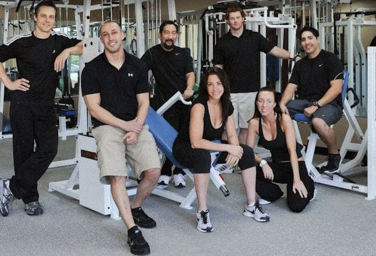 Avan at the fitness studio